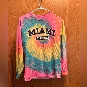 Miami Florida Tie-Dye Shirt